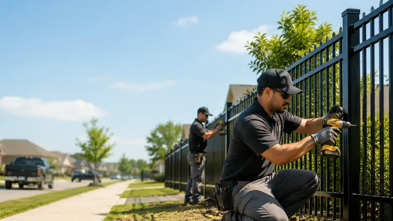 Metal Fence Installation in Savannah, TN